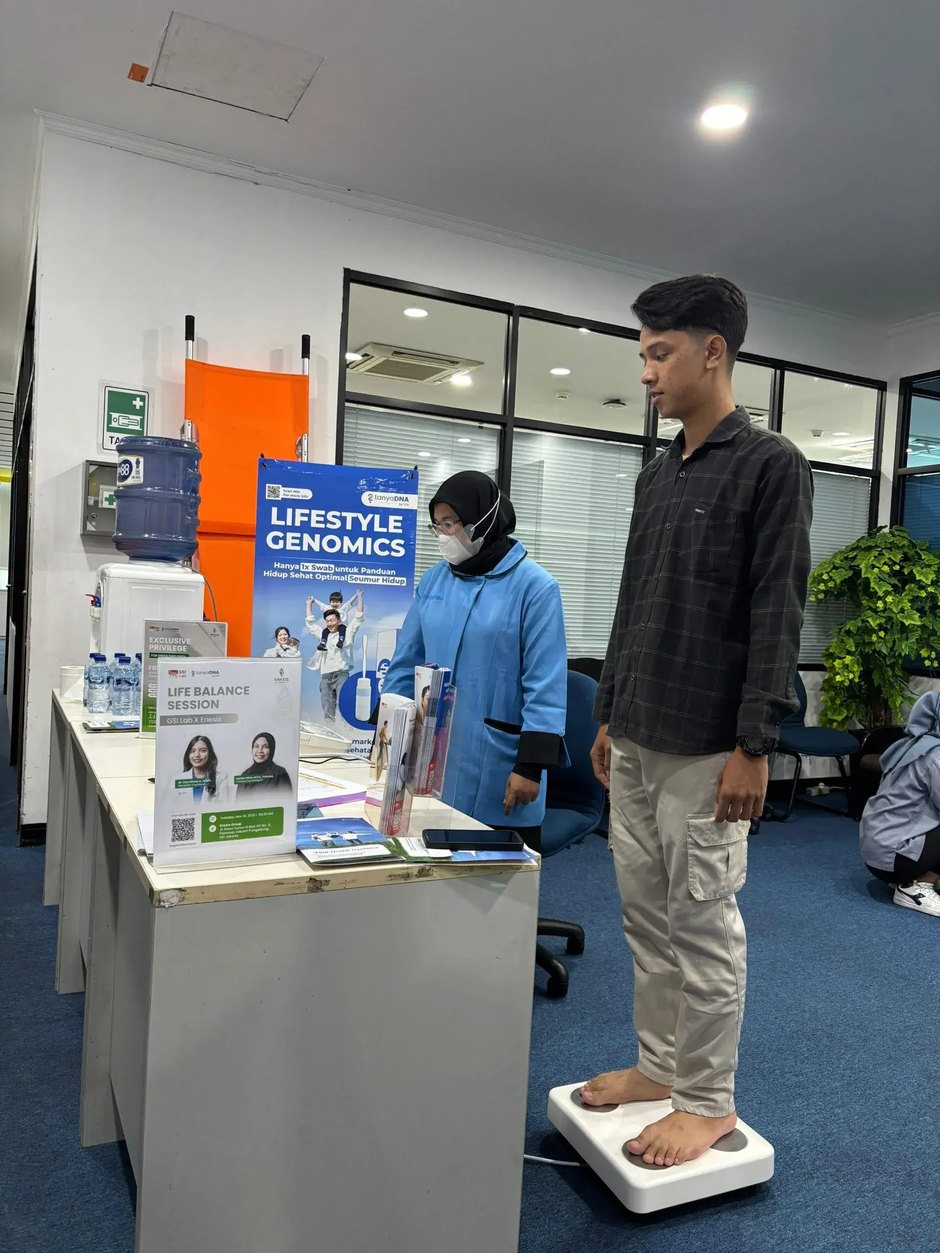Promotion Banner of Enesis Group Offers Free Body Composition Analysis for Employees
