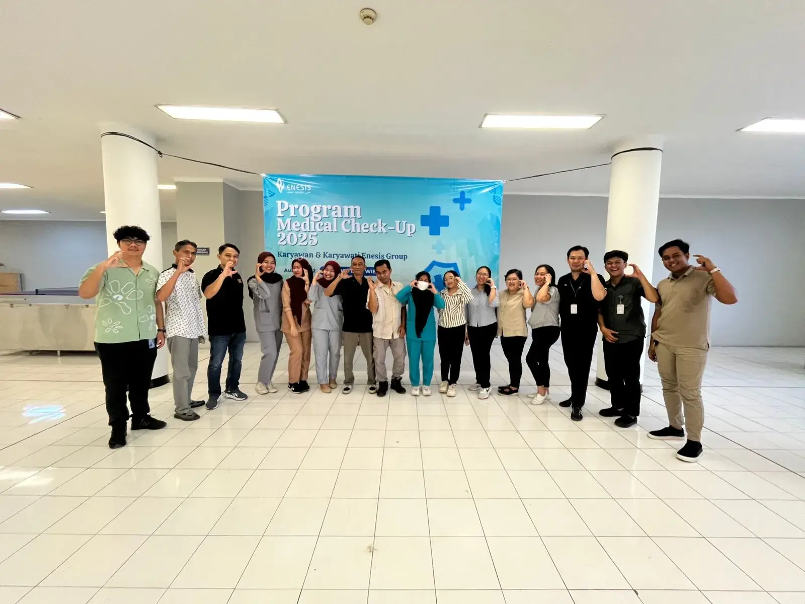 Promotion Banner of Enesis Group’s MCU 2025: A Demonstration of the Company’s Concern for Employee Health